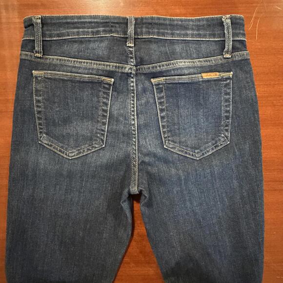 Joe's Jeans The Icon Ankle Mid Rise Skinny Jeans Chandra Blue Denim Size 27 - Picture 5 of 15